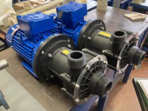 Atex magnetic pumps made of polypropylene without mechanical sealAtex magnetic pumps made of polypropylene without mechanical seal