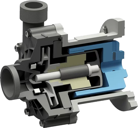 Pumps-with-magnetic-coupling-for-corrosive-chemical-liquids